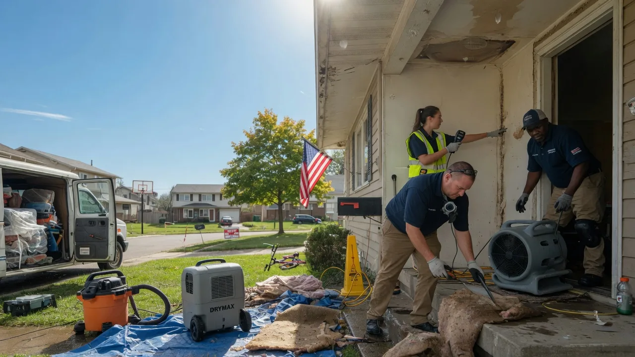 Water Damage Restoration in West, MS near me